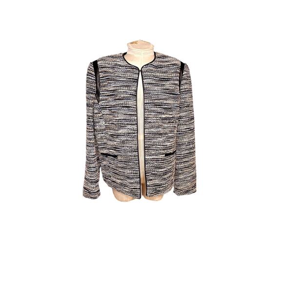 Alfred Dunner stripped jacket‎ coat size16 - Picture 1 of 4